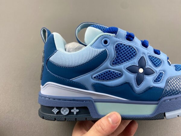 LV Skate Sneaker - Blue – Image 5